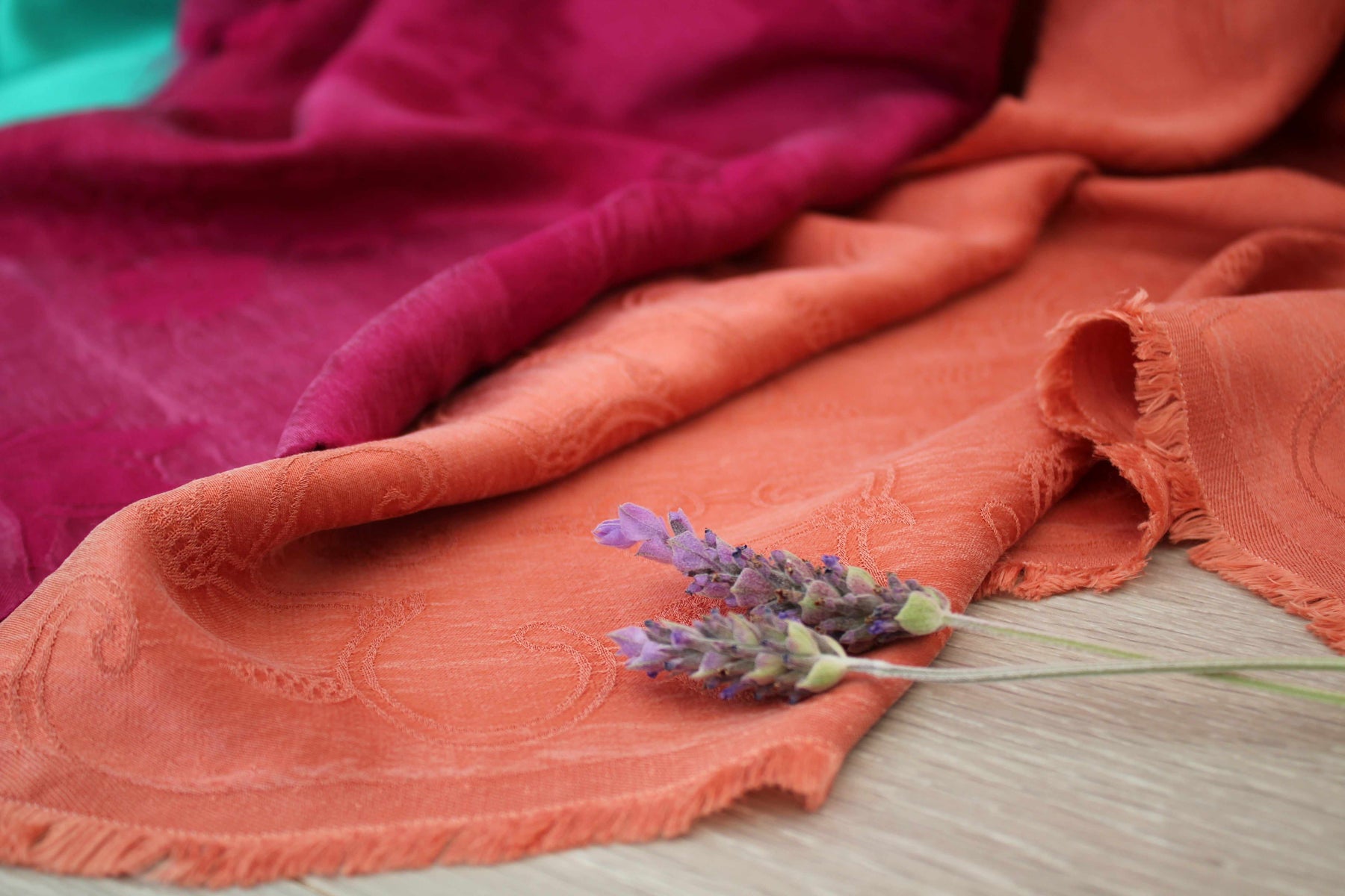 cupro jacquard