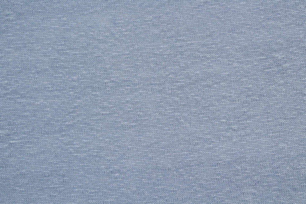 11 Mts Roll - Soft Linen Single Jersey (Dolphin Blue) - OFFER: 9,50€/Mt-Roll-FabricSight