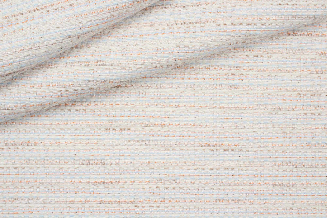 13 Mts Roll - Cotton Blend Tweed Jacquard with Lurex Yarn - OFFER: 11,50€/Mt-Roll-FabricSight