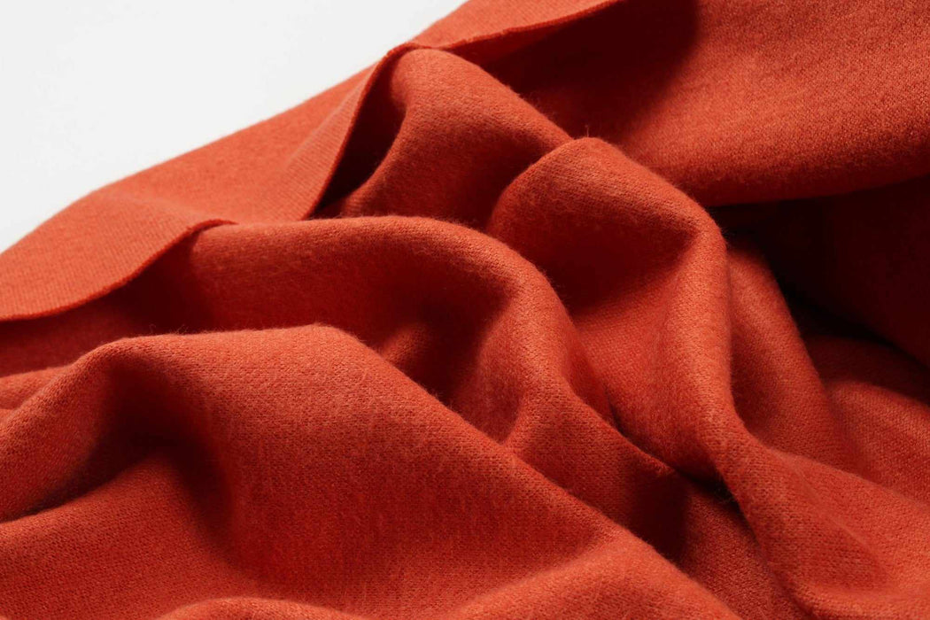 8 Mts Roll - Cashmere Touch Knit (Orange) - OFFER: 10,30€/Mt-Roll-FabricSight