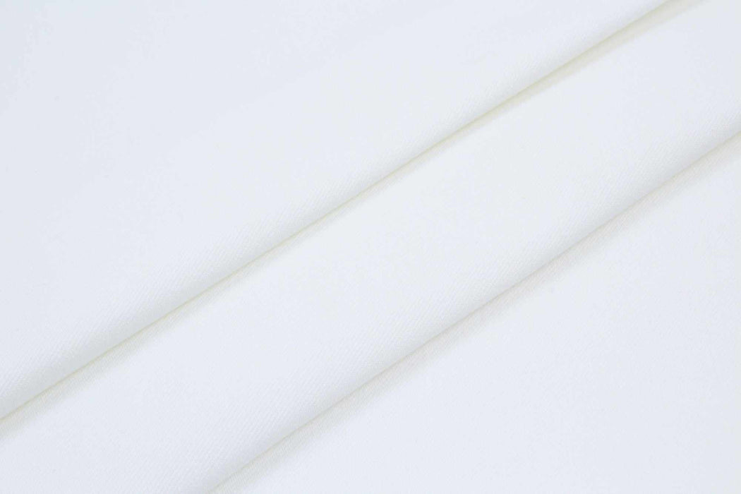 9 Mts Roll - Stretch Cotton Washed Denim (White) OFFER: 9€/Mt-Roll-FabricSight