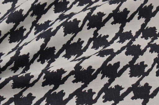 Abstract Big Houndstooth Jacquard-Fabric-FabricSight