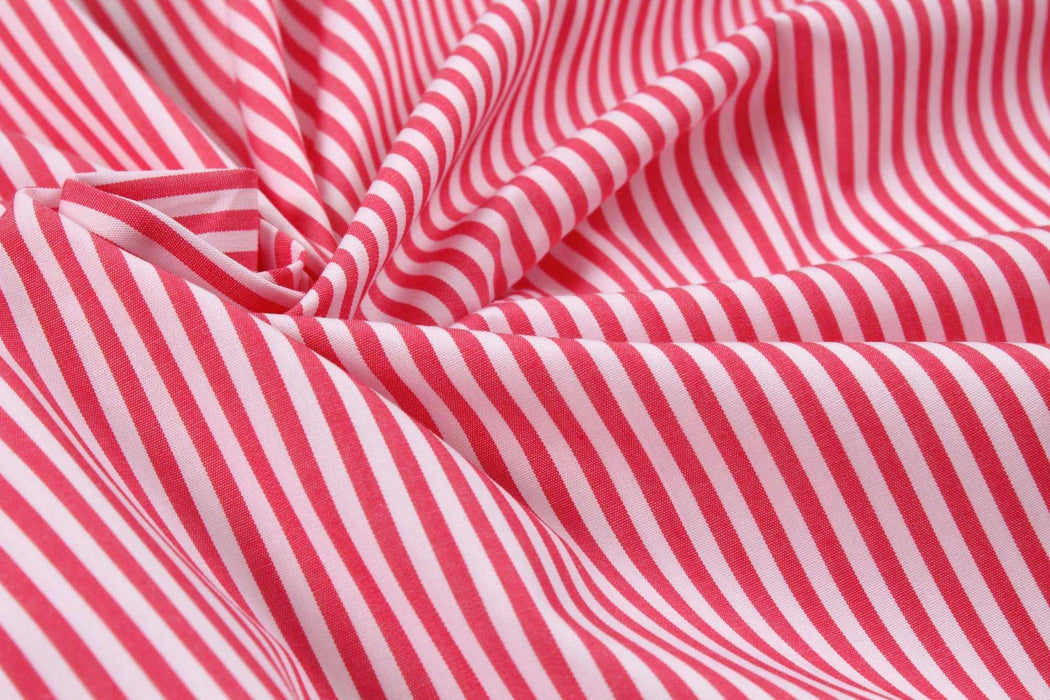 BCI Cotton Poplin Pinstripes - 14 colors available-Fabric-FabricSight