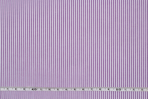BCI Cotton Poplin - Pinstripes - 7 Variants-Fabric-FabricSight