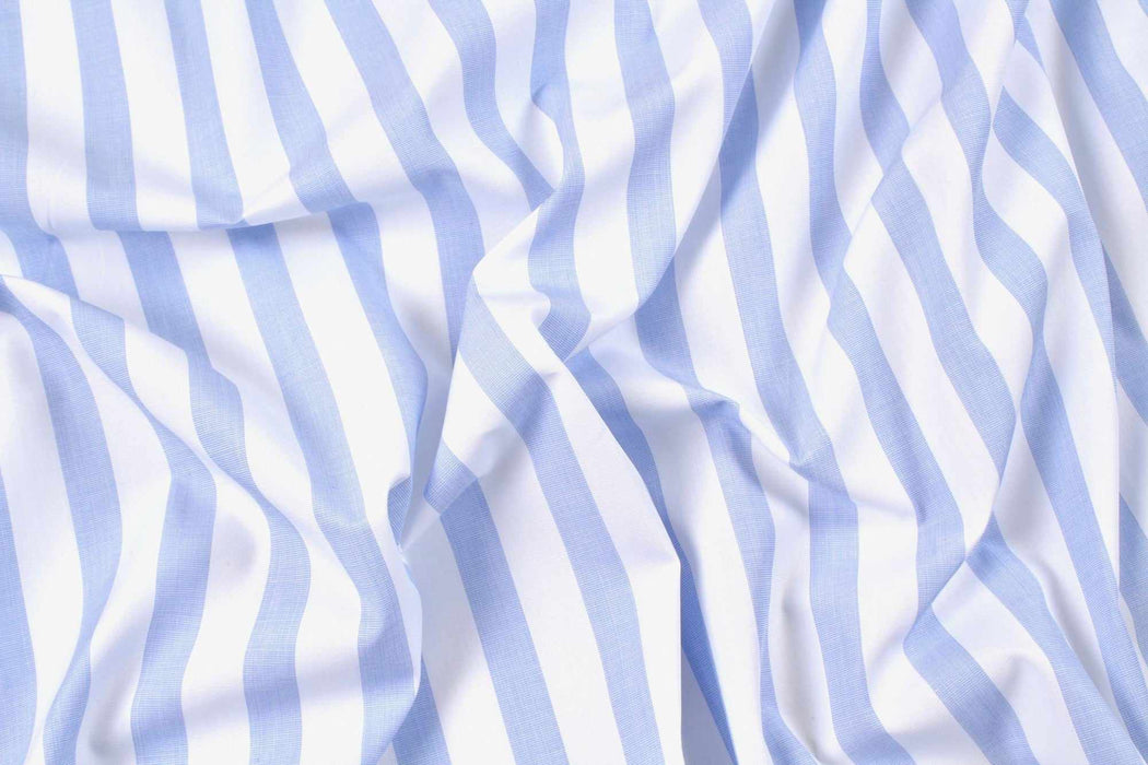 BCI Cotton Poplin Stripes - 10 designs available-Fabric-FabricSight