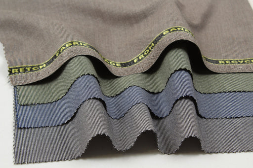 Banana Fiber and Recycled Polyester Woven Fabric - Stretch-Fabric-FabricSight