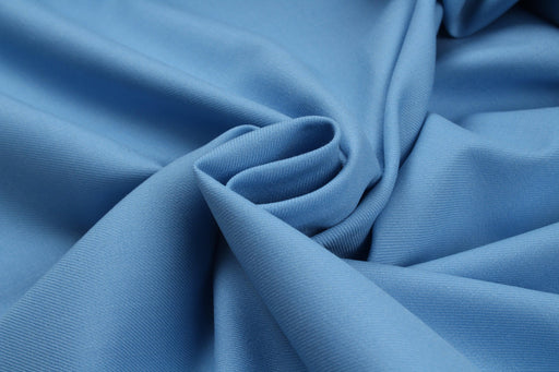 Bespoke - Tailoring Super 120's Wool Stretch - Dobleau/Glacier-Fabric-FabricSight