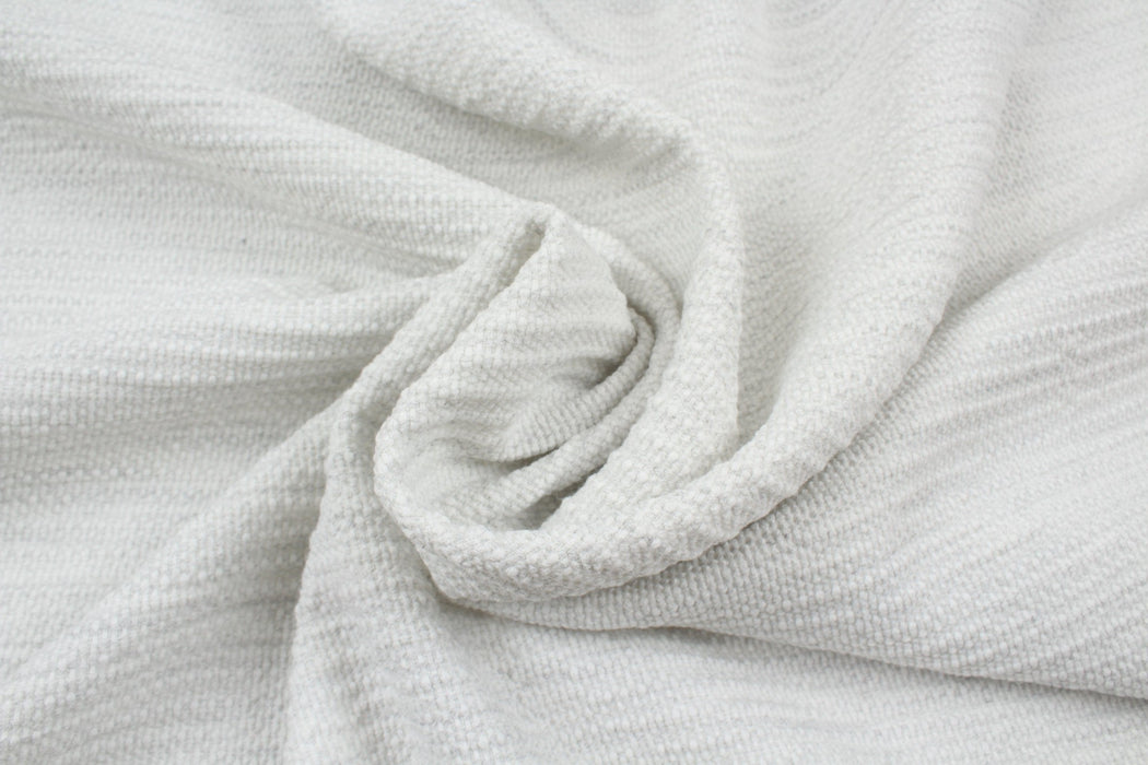 Bouclé Stretch Tweed - Melange-Fabric-FabricSight