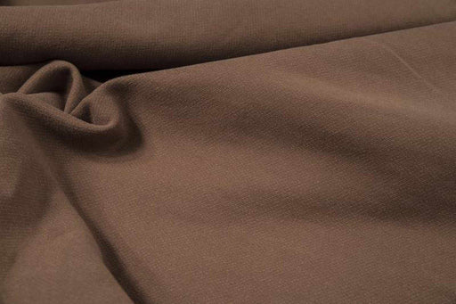 Brushed Cotton for Coats - SERET - Camel-Fabric-FabricSight