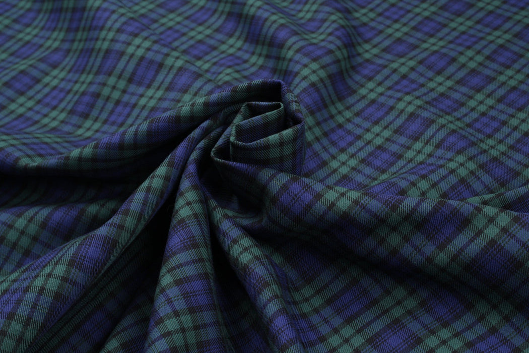 Checks Cotton Flannel - 8 Variants Available-Fabric-FabricSight