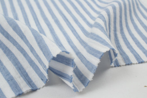 Cotton Double Muslin - Stripes Design - 6 Variants Available-Fabric-FabricSight