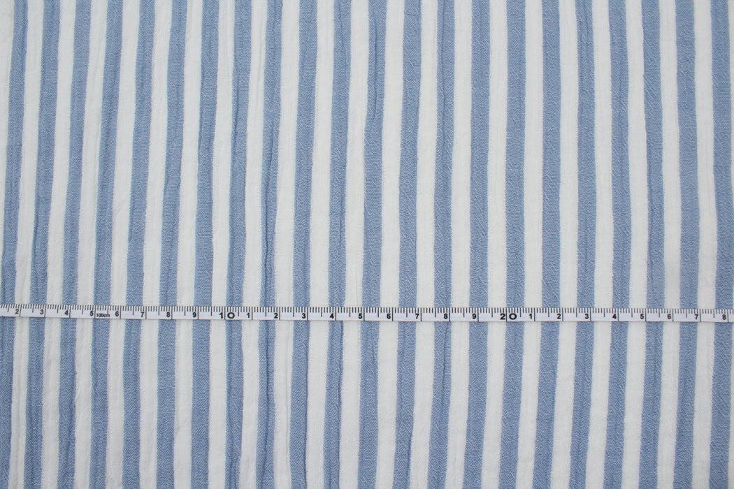 Cotton Double Muslin - Stripes Design - 6 Variants Available-Fabric-FabricSight