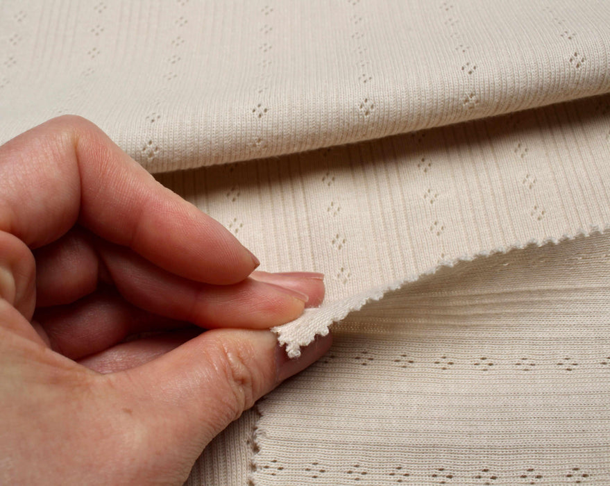 Cotton Pointoille Rib for Tops - 5 Colors Available-Fabric-FabricSight