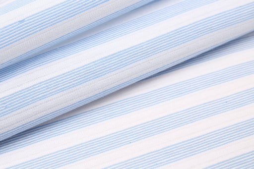 Cotton Polyamide Shirting - Stripes-Fabric-FabricSight