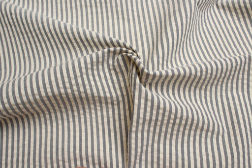 Cotton Seersucker – Candy Stripes for Trousers-Fabric-FabricSight