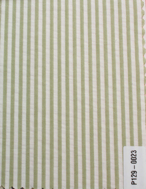 Cotton Seersucker – Candy Stripes for Trousers-Fabric-FabricSight