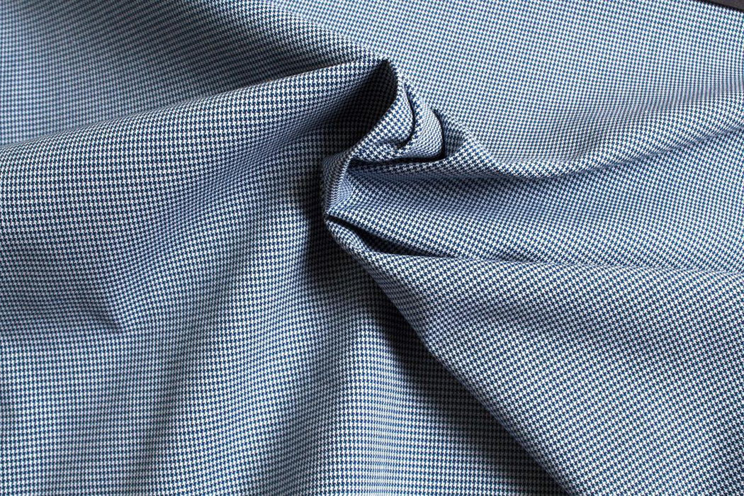 Cotton Stretch Houndstooth for Trousers-Fabric-FabricSight