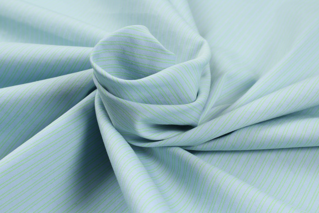 Cotton Twill for Separates - Stretch - Stripes-Surplus-FabricSight