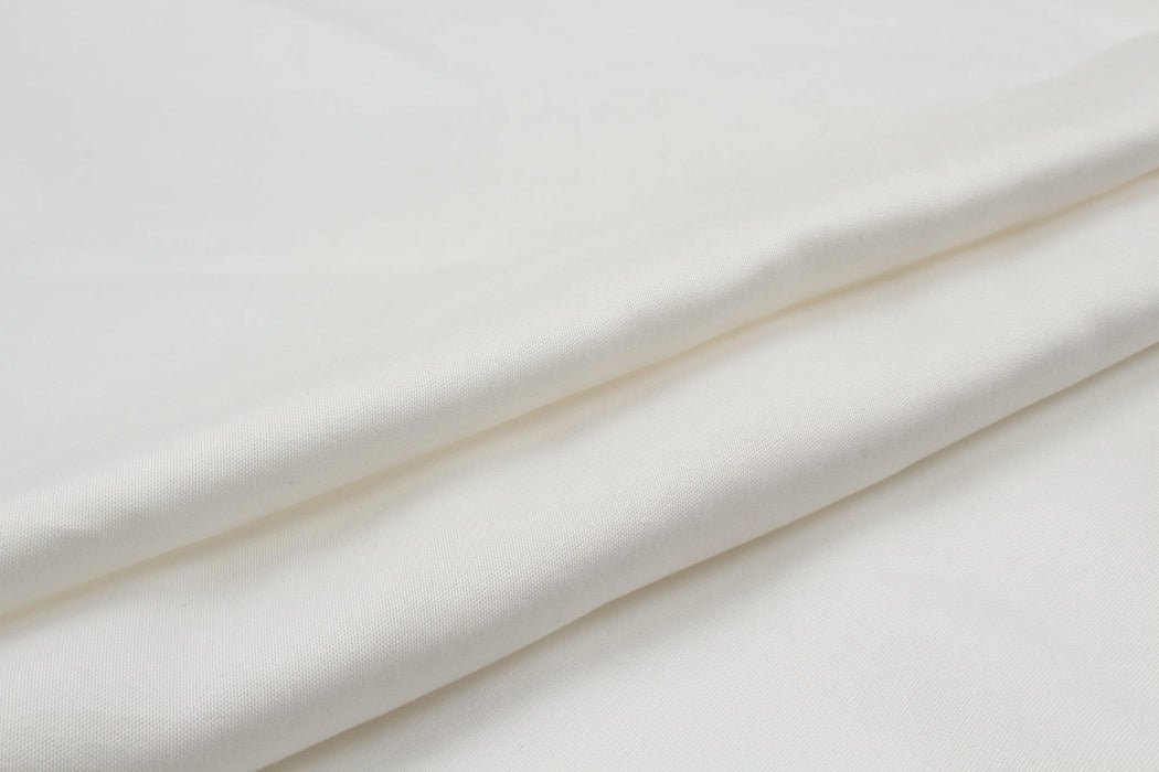 Cupro Viscose Blend Twill, Vegan Certified - Aqua (Limited Edition Colors)-Fabric-FabricSight