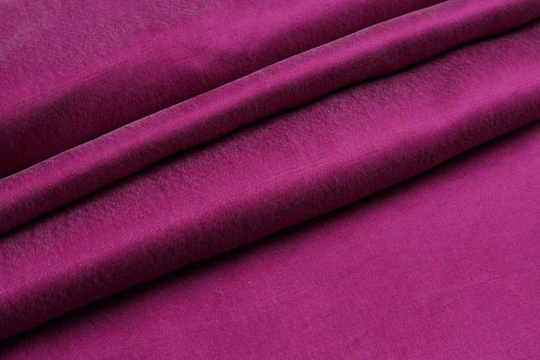 Cupro Viscose Blend Twill, Vegan Certified - Aqua (Limited Edition Colors)-Fabric-FabricSight