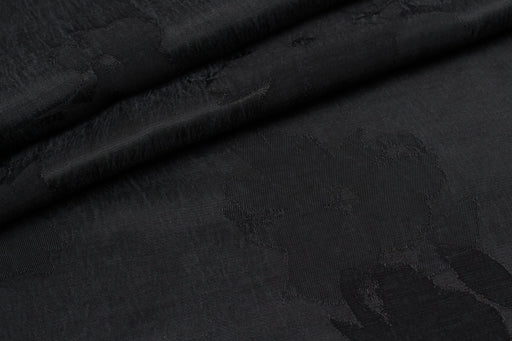 Cupro Viscose Floral Jacquard-Fabric-FabricSight