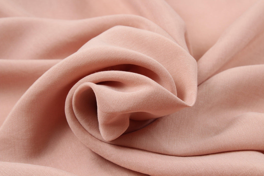 Cupro Viscose Light Plain, Vegan Certified - AMARA (+30 Colors Available)-Fabric-FabricSight
