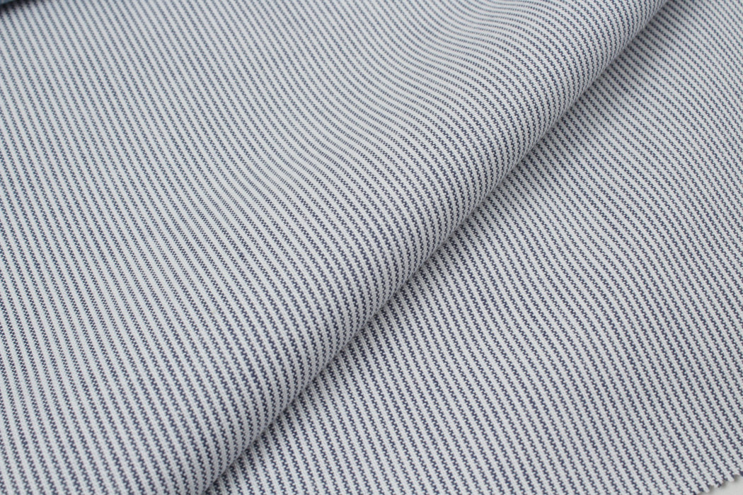 Denim Look Cotton Fabric - Geometric Patterns - 5 Variants-Fabric-FabricSight