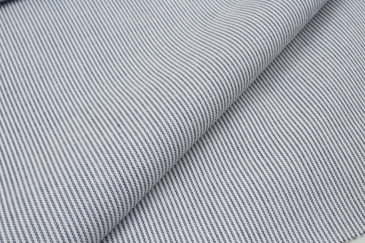 Denim Look Cotton Fabric - Geometric Patterns - 5 Variants-Fabric-FabricSight