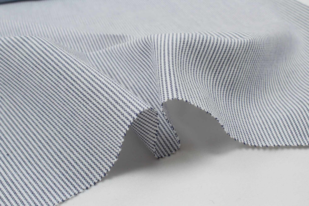 Denim Look Cotton Fabric - Geometric Patterns - 5 Variants-Fabric-FabricSight