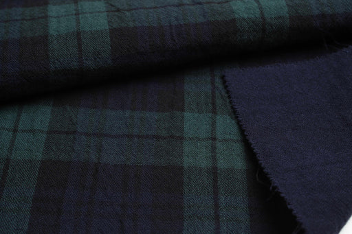 Double Muslin Organic Cotton Over Shirt - Checks-Fabric-FabricSight