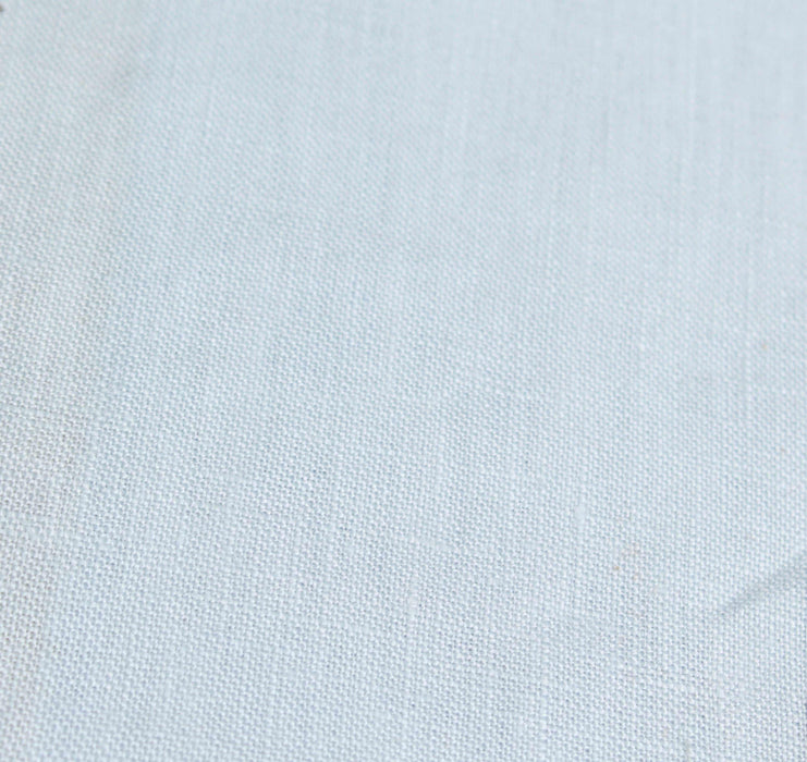 European Flax Washed Luxury Linen - Baby Blue (Remnant)-Remnant-FabricSight