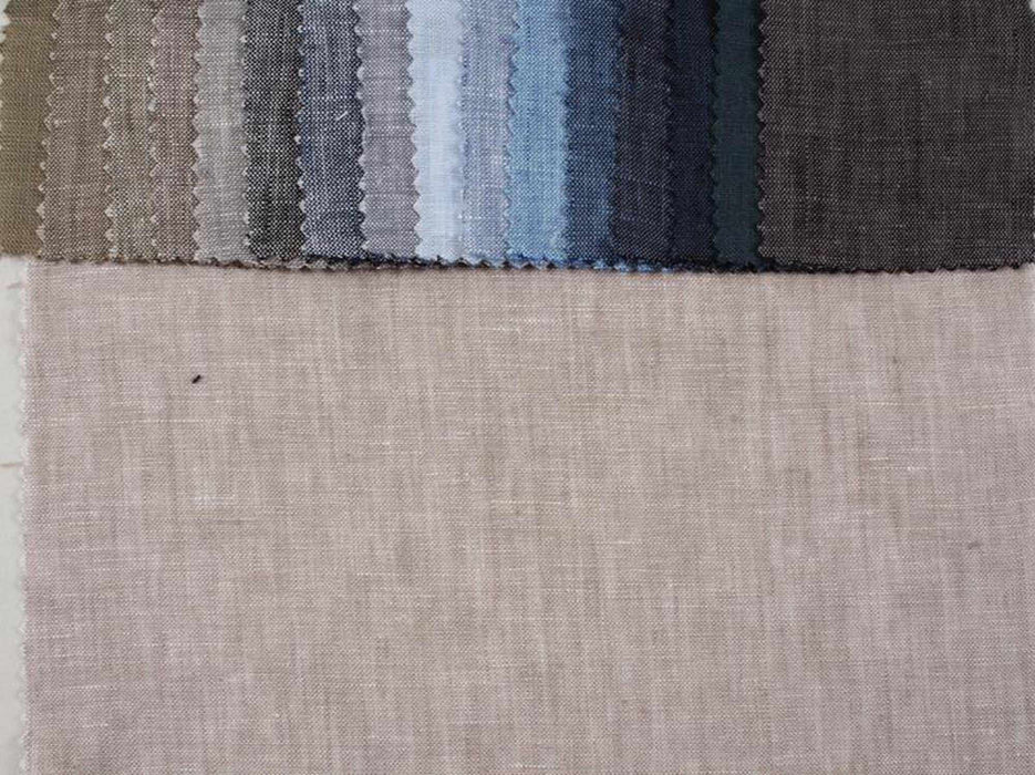 European Linen for Bottoms - Yarn Dyed (+20 colors available)-Fabric-FabricSight