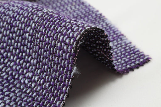 Fancy Multicolor Tweed Stripes - Viscose Blend - 11 Colors Available-Fabric-FabricSight