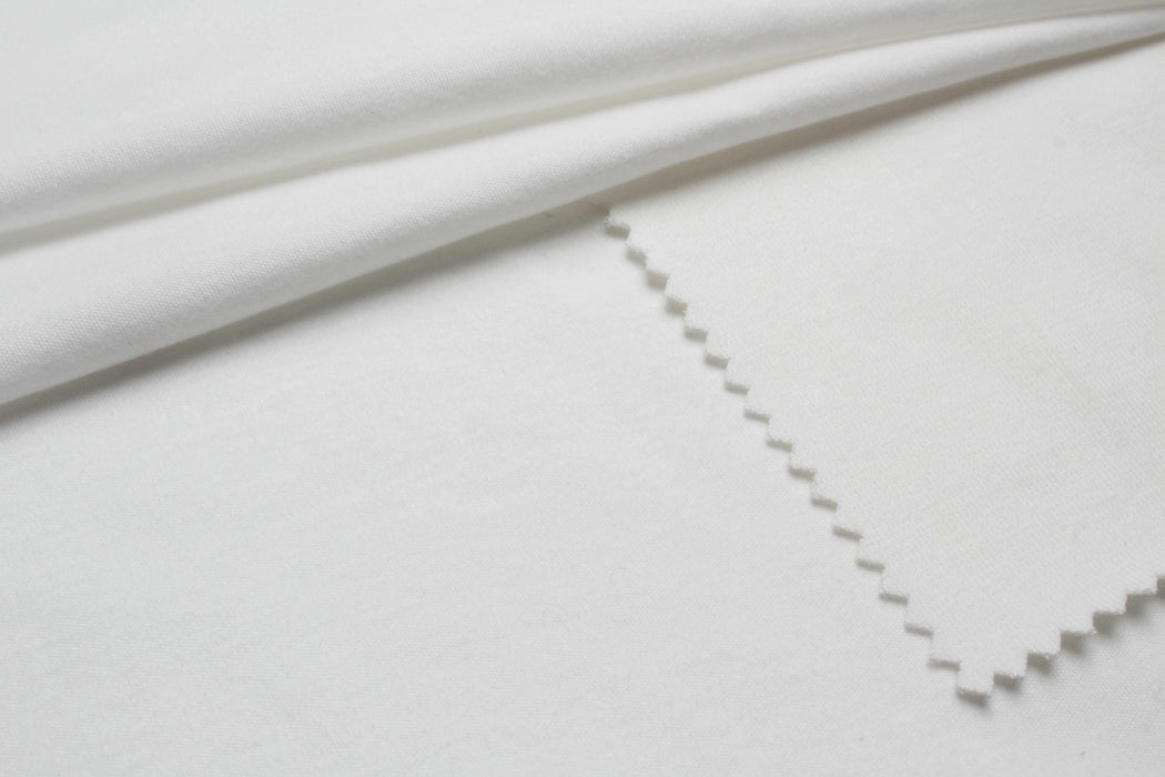 Fine Interlock Knit in 100% Pima Cotton – Double-Face Softness (145 g/m²)-Fabric-FabricSight