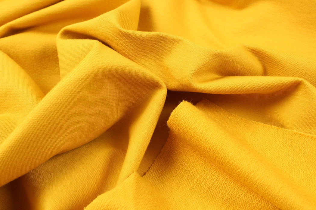 French Terry Organic Cotton Stretch for Sweatshirts-Fabric-FabricSight