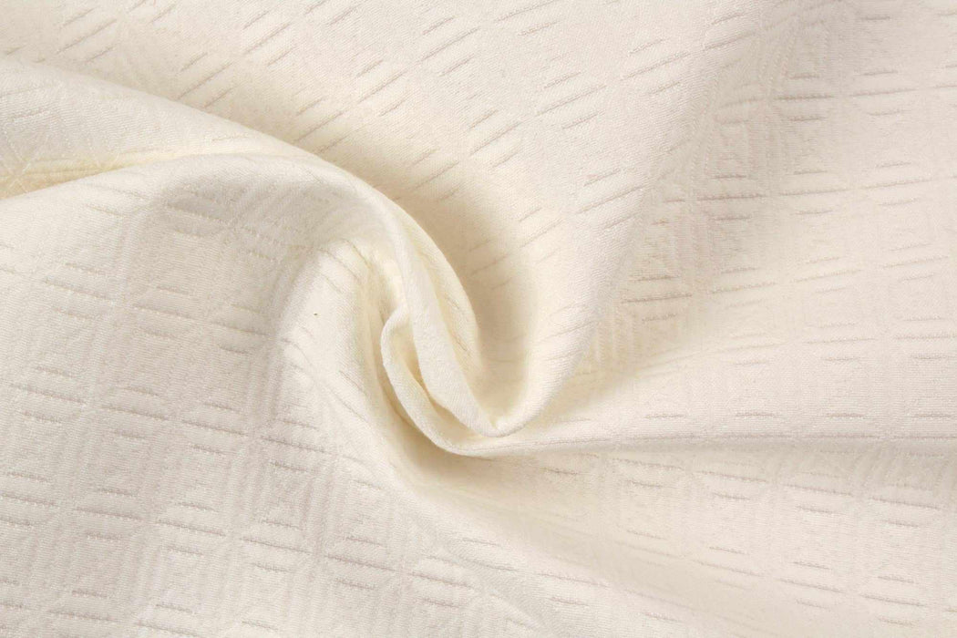 Geometric Cotton Jacquard-Fabric-FabricSight