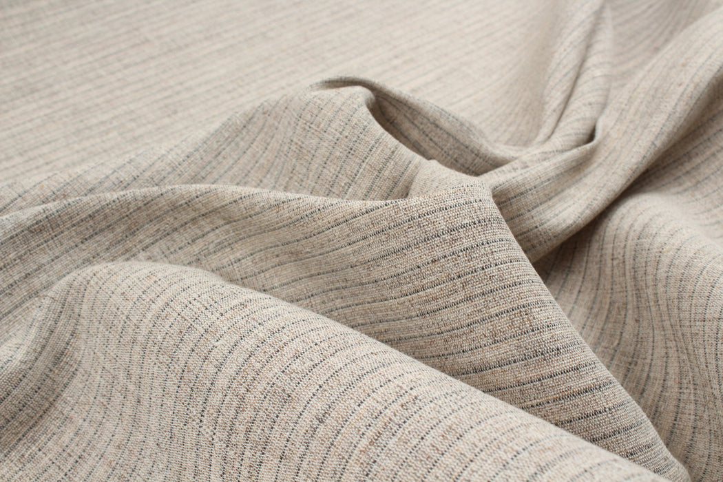 Hair Interlining for Jackets and Accessories - Beige-Fabric-FabricSight