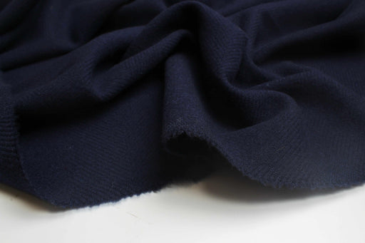 Herringbone Textured Wool Fabric for Coats - Double Face-Fabric-FabricSight