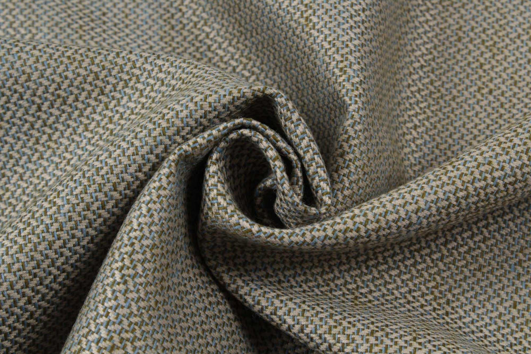 Herringbone for Jackets and Bottoms - Wool/Polyester-Fabric-FabricSight