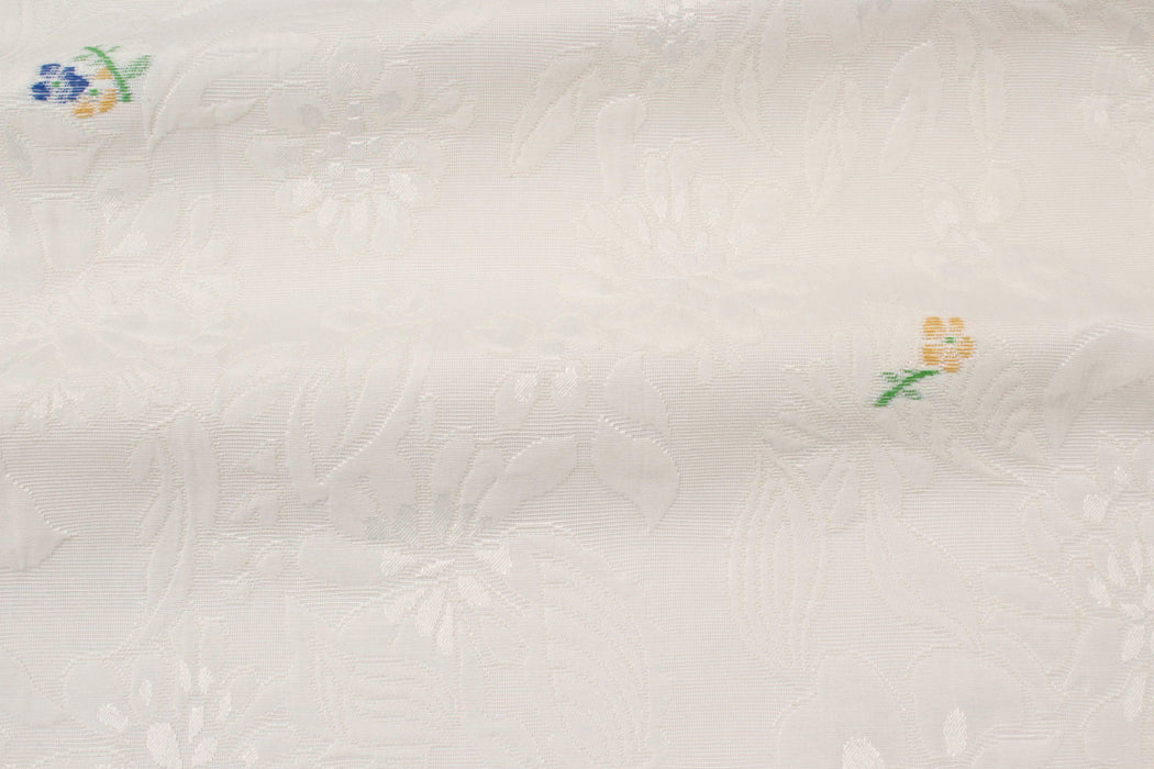 Jacquard Cotton Blend - Floral-Fabric-FabricSight