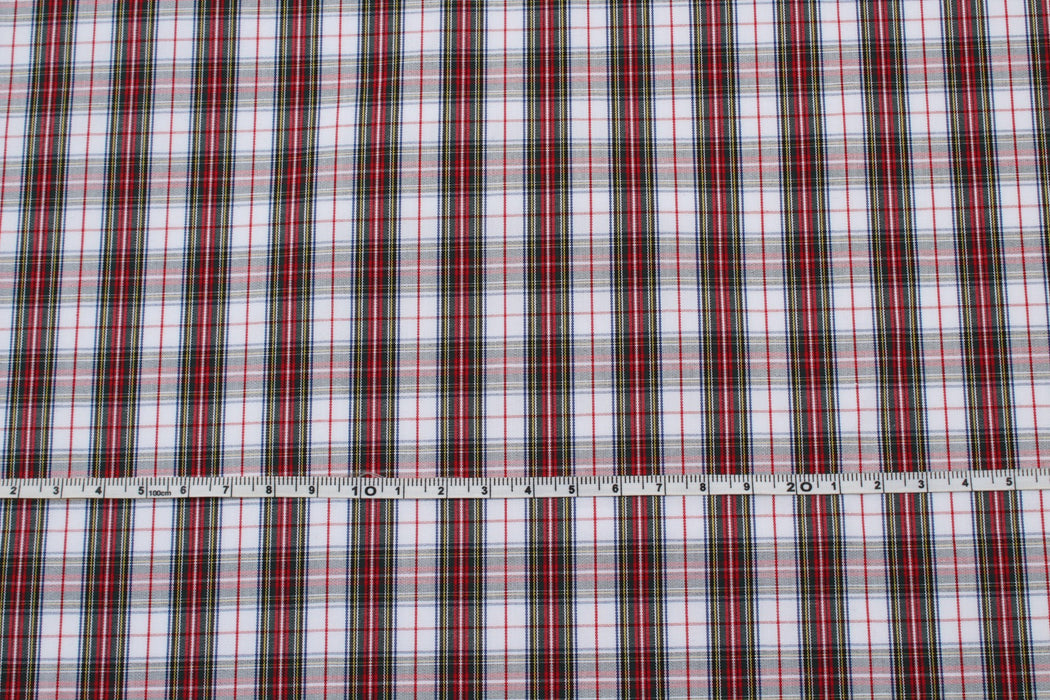 Light Cotton Poplin - Checks - 11 Variants Available-Fabric-FabricSight