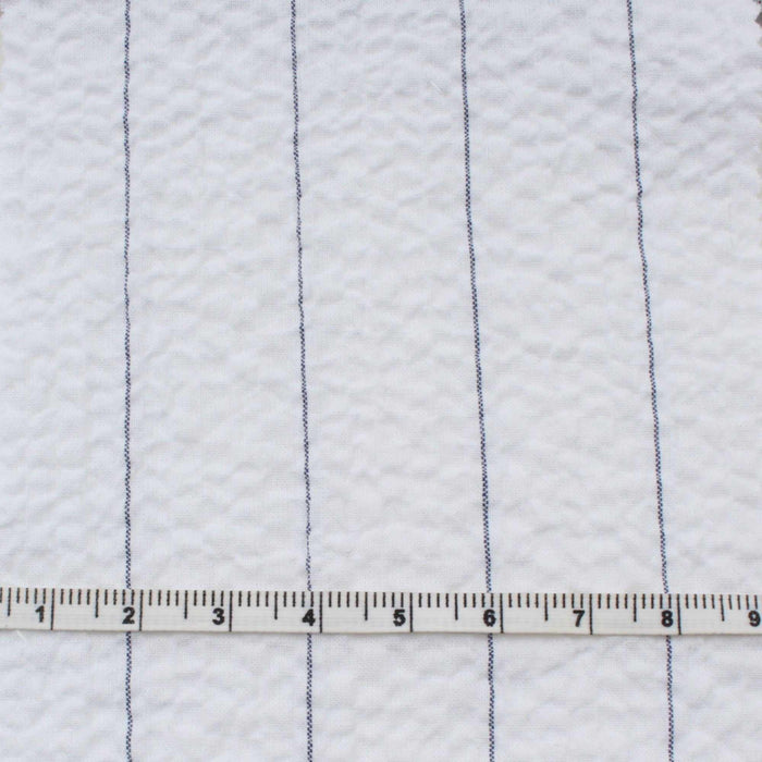 Light Cotton Seersucker - Stripes - 4 Variants Available-Fabric-FabricSight
