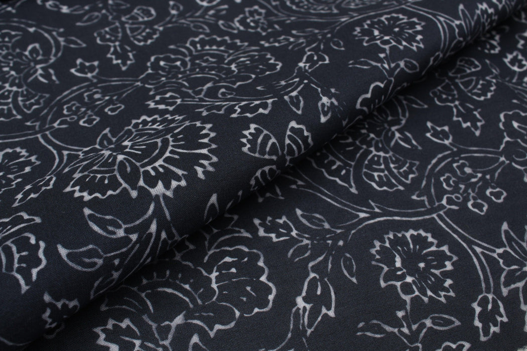 Light Cotton Voile - Batik Digital Print - 4 Variants Available-Fabric-FabricSight