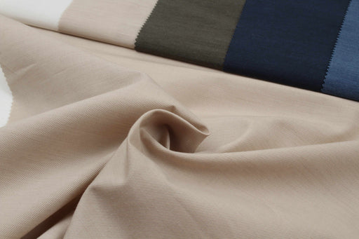 Light Cotton Wool Twill for Shirting - 5 Colors Available-Fabric-FabricSight