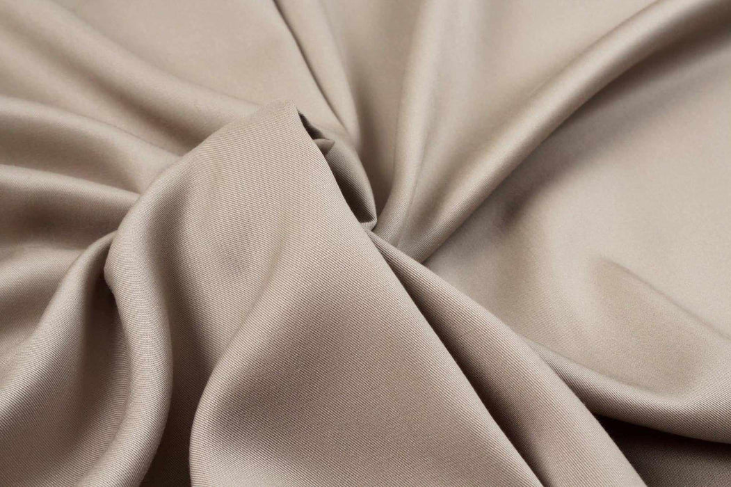 Light Tencel Twill for Bottoms - Sand - remnant-Remnant-FabricSight