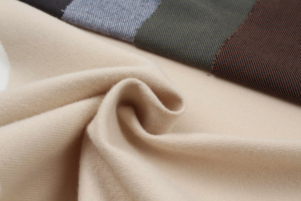 Mid-Weight Cotton Flannel Twill for Over-Shirts-Fabric-FabricSight