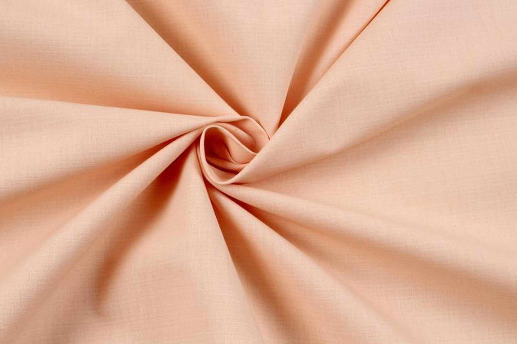 ORGANIC COTTON POPLIN - ANTI-BACTERIAL & HYDROPHOBIC FINISHING - Grey Melange-Fabric-FabricSight