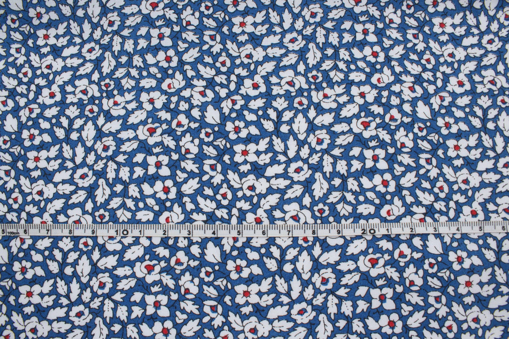Organic Cotton Voile - Ditsy Floral Print (5 Designs Available)-Fabric-FabricSight