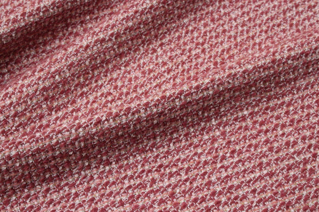 Pink Fancy Tweed-Fabric-FabricSight