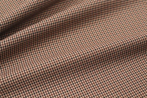 Poly Viscose - Houndstooth-Fabric-FabricSight